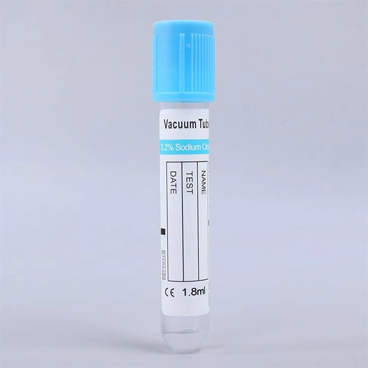 Sodium Citrate 9:1 Blue Top Blood Collection Tube suppliers