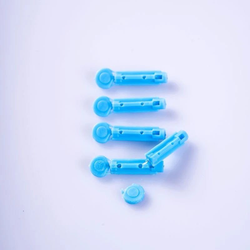 Disposable Glucose Lancet Plastic Hub Lancet high quality